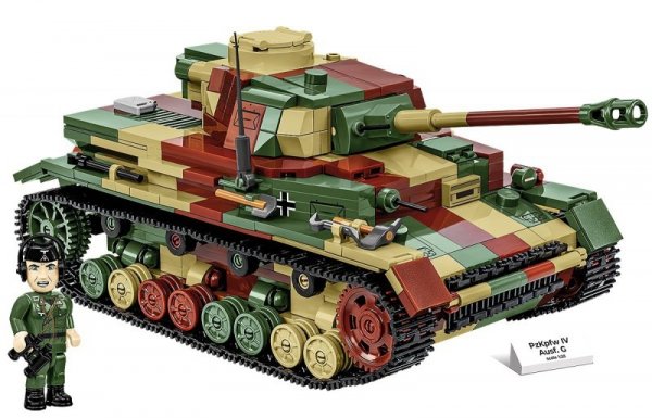 Cobi Klocki Klocki WWII PZKPFW IV AUSF.G 1107 klocków