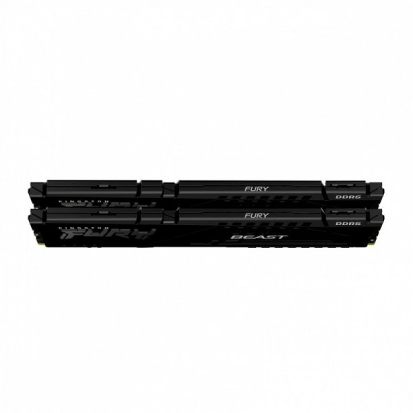 Kingston Pamięć DDR5 Fury Beast Black 32GB(2*16GB)/6000 CL36