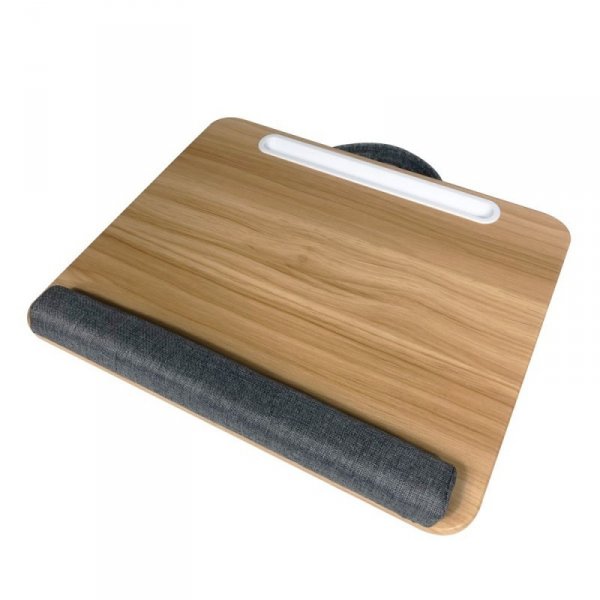 Techly Podstawka pod laptop na kolana miękka wyściółka, wysuwana półka na mysz 410x335mm