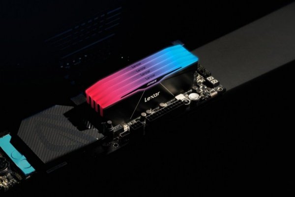 Lexar Pamięć DDR5 ARES RGB Black  32GB(2*16GB)/6000 CL28