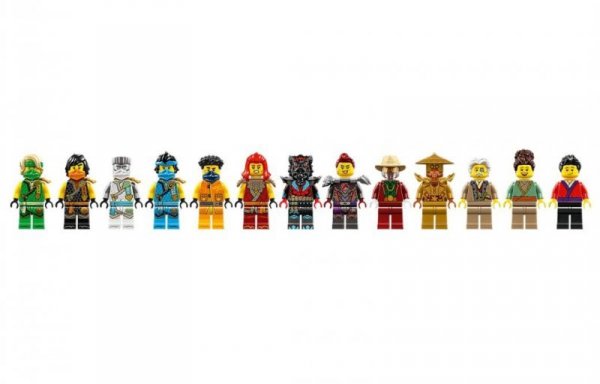 LEGO Klocki Ninjago 71814 Turniejowe miasto ze świątynią