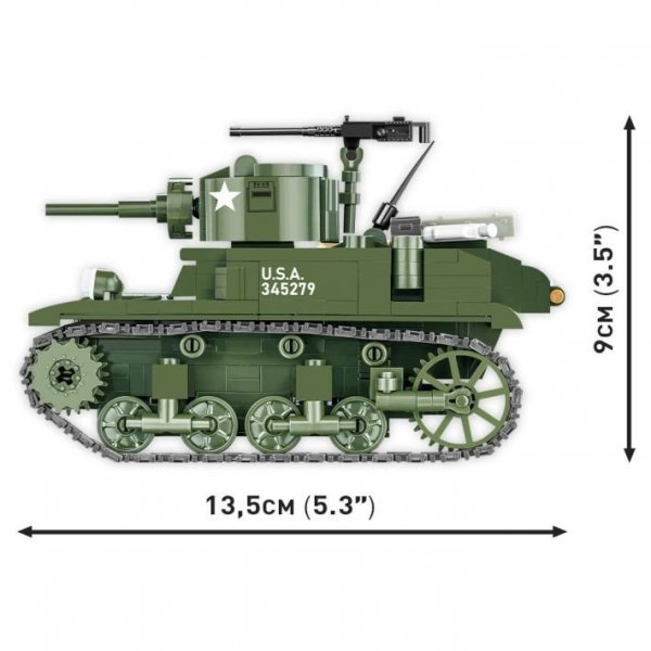 Cobi Klocki Klocki M3 Stuart 511 klocków