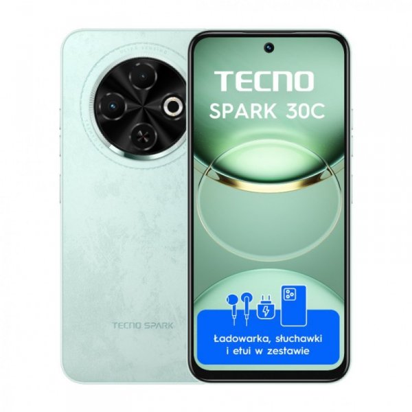 TECNO Smartfon Spark 30C 6/128 Magic Skin Green