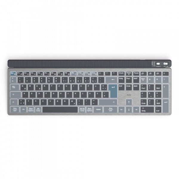 Hama Klawiatura WK-750 multi device Czarna