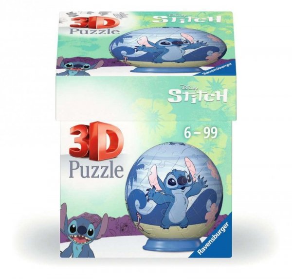 Ravensburger Polska Puzzle 54 elementy 3D Kula Stitch 1