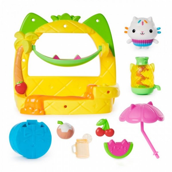 Spin Master Zestaw figurek Koci Domek Gabi Łakotek Smoothie Balkon
