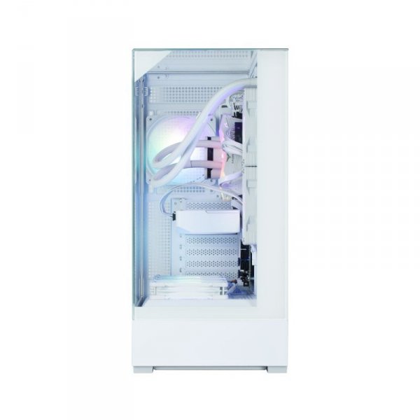 Zalman Obudowa P40 Prism Mid-Tower szkło hartowane biała