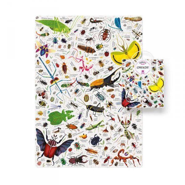 CzuCzu Puzzle Puzzlove Owady 200 elementów