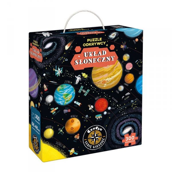 CzuCzu Puzzle Odkrywcy - Układ słoneczny 300 elementów