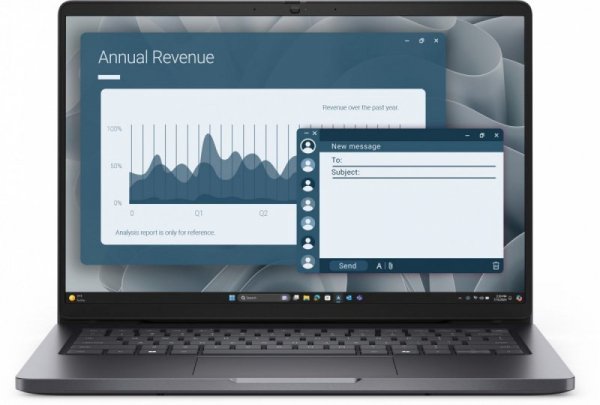 Dell Laptop Dell Pro 14 PC14255/AMD Ryzen 3 210/8GB/512GB SSD/14.0 FHD+/AMD Radeon 740M/FgrPr/Cam & Mic/WLAN + BT/Backlit Kb/3 C