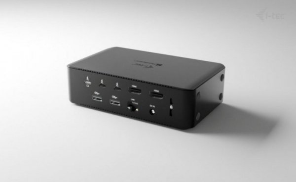 i-tec Stacja dokująca Thunderbolt 5 Quattro Display Docking Station 5x USB 2.5 GLan Power Delivery 140W