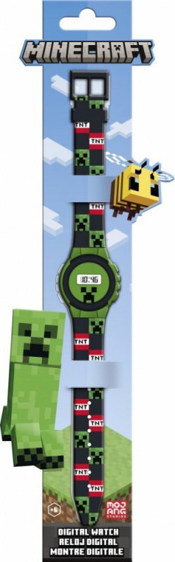 Kids Euroswan Zegarek cyfrowy Minecraft