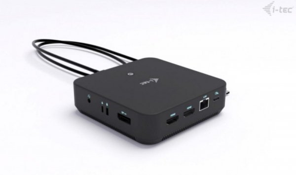 i-tec Stacja dokująca USB-C DP Dual HDMI Power Delivery 100W