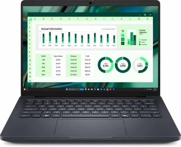 Dell Stacja robocza Dell Pro Max 14 MC14250 Win 11 Pro|U7-265H|16GB|512GBArc|FgrPr&SmtCd|FHD IR Cam&Mic|WLAN + BT|14 FHD+|Backli