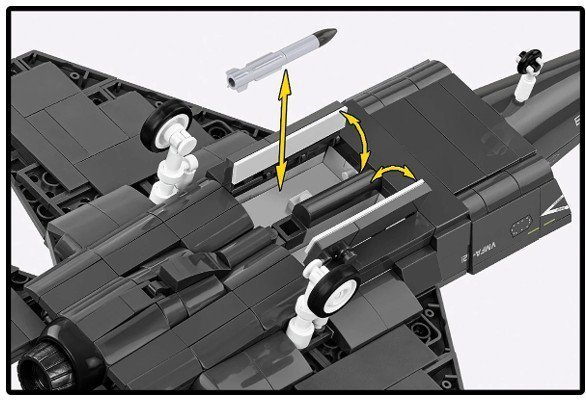 Cobi Klocki Klocki F-35B Lightning II 614 elementów