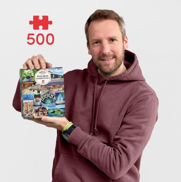 CzuCzu Puzzle Puzzlove Polskie uzdrowiska 500 elementów