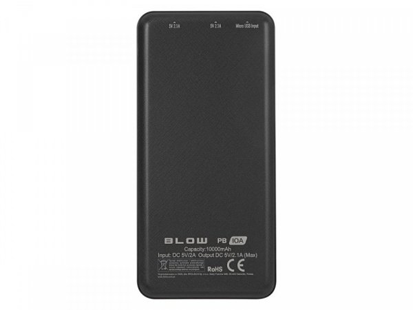 BLOW Power Bank PB10A 10000mAh Czarny