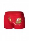 Cornette Santa's Sleigh 007/67 Red Pánské boxerky