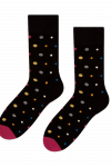 More Mix Dots 140-051 černé Pánské ponožky