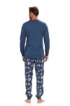 Doctor nap PMB 4329 deep blue plus Pánské pyžamo