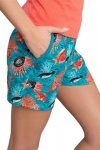 Italian Fashion Oceania korál/vzor plus Dámské pyžamo