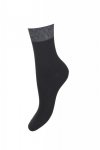 Milena 0200 Lurex netlakové Dámské ponožky