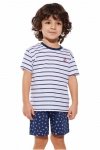 Cornette Kids Boy 801/111 Marine 98-128 Chlapecké pyžamo