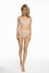Julimex Bamboo Bikini béžové Kalhotky