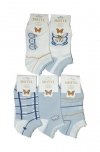 WiK Motýl 4806 světle modré Dámské kotníkové ponožky