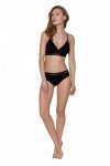 PS008 TOP black sportowy biustonosz bawełniany