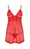 ZAFIRA CHEMISE Koszulka czerwona