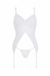 ADELINA CORSET Biały gorset