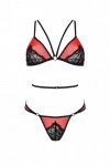 PEONIA SET Komplet czerwone