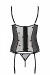 LOVELIA CORSET Czarny gorset