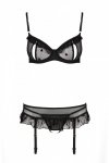 LOVELIA SET Czarny zestaw dwuczęściowy