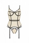 SERARA CORSET Beżowy gorset