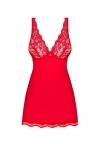 Bielizna-Luvae babydoll i stringi czerwona  S/M