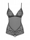 Bielizna-Shibu body czarne L/XL