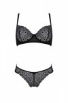 ZINNIA BIKINI Czarny zestaw dwuczęściowy