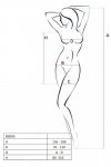 BS090 Bodystocking Czerwony
