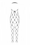 BS091 Bodystocking Czarny