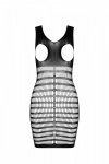 BS092 Bodystocking Czarny
