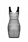 BS092 Bodystocking Czarny