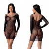 BS101 Bodystocking Czarny