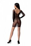 BS101 Bodystocking Czarny