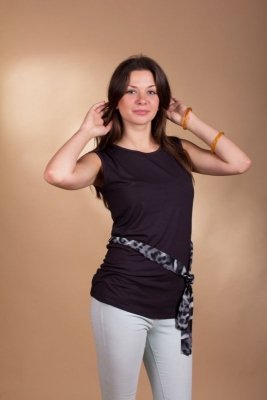 Lookat Lucinda 3980 grafitová Halenka