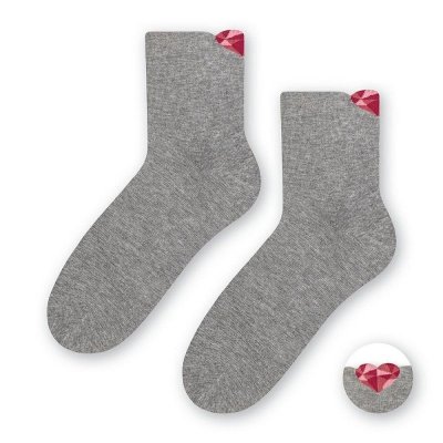 Steven valentýnské 136 004 Dámské ponožky