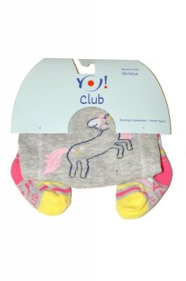YO! art.RA-03 Girl 56-86 Dětské punčocháče