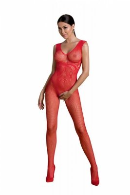 Passion Eco BS003 červený Bodystocking