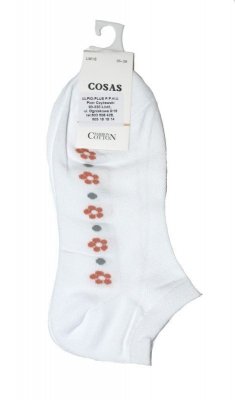 Cosas LM18-69/4 vzor Dámské kotníkové ponožky